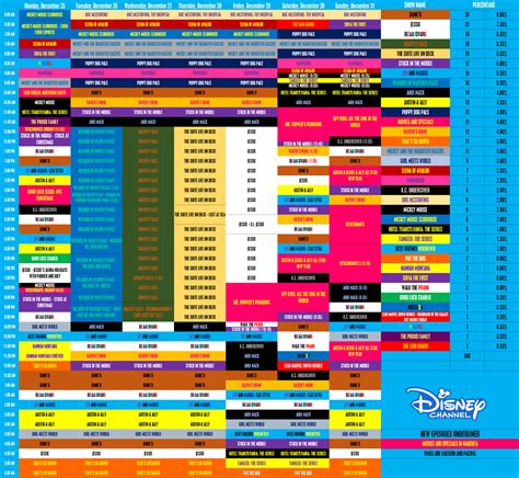 2017 disney channel shows|disney channel shows timeline.